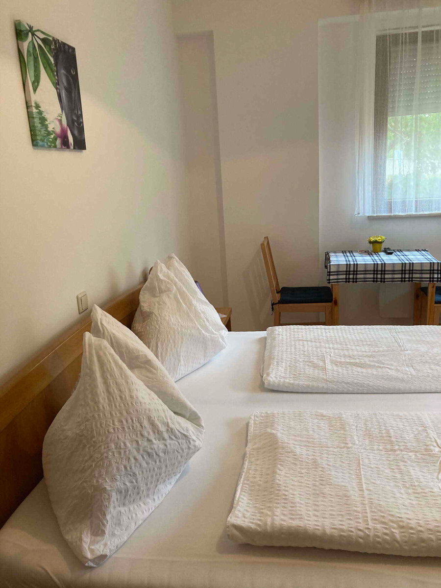 Doppelzimmer der Pension Anna